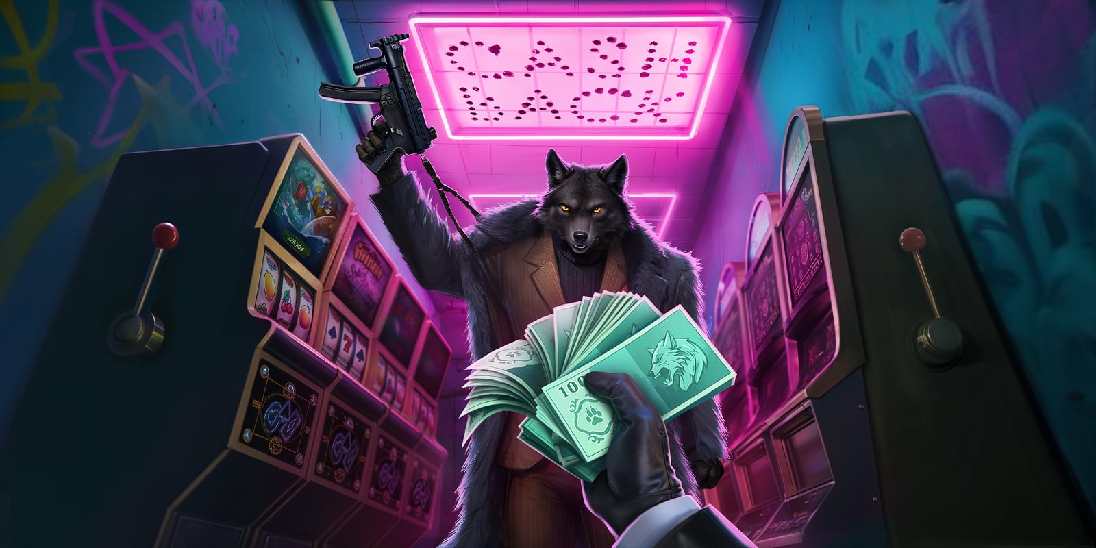 Bonus-Banner für Slot-Promotions