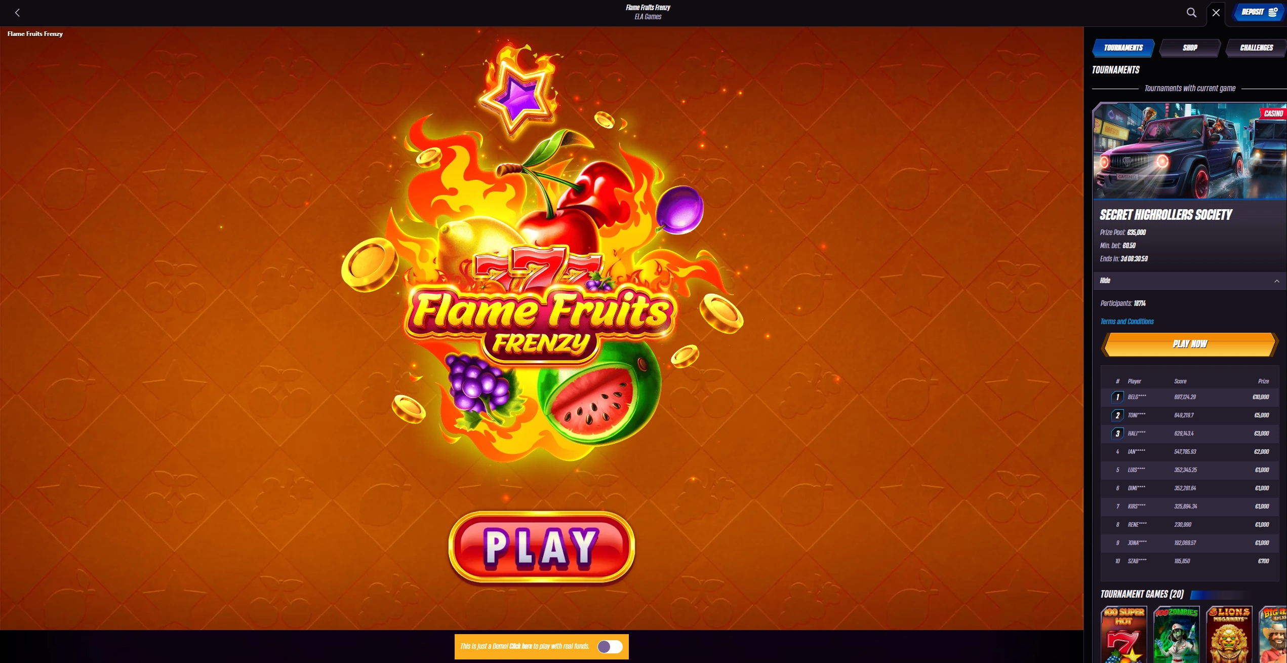 Video Slots Icon