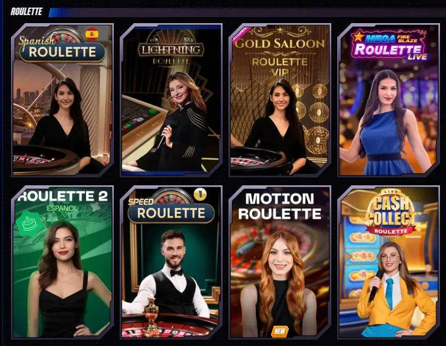 Live Roulette Tisch